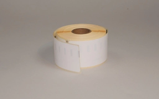 Dymo-etiketter, 41x89 mm, 300 st/rulle, 10 st rullar