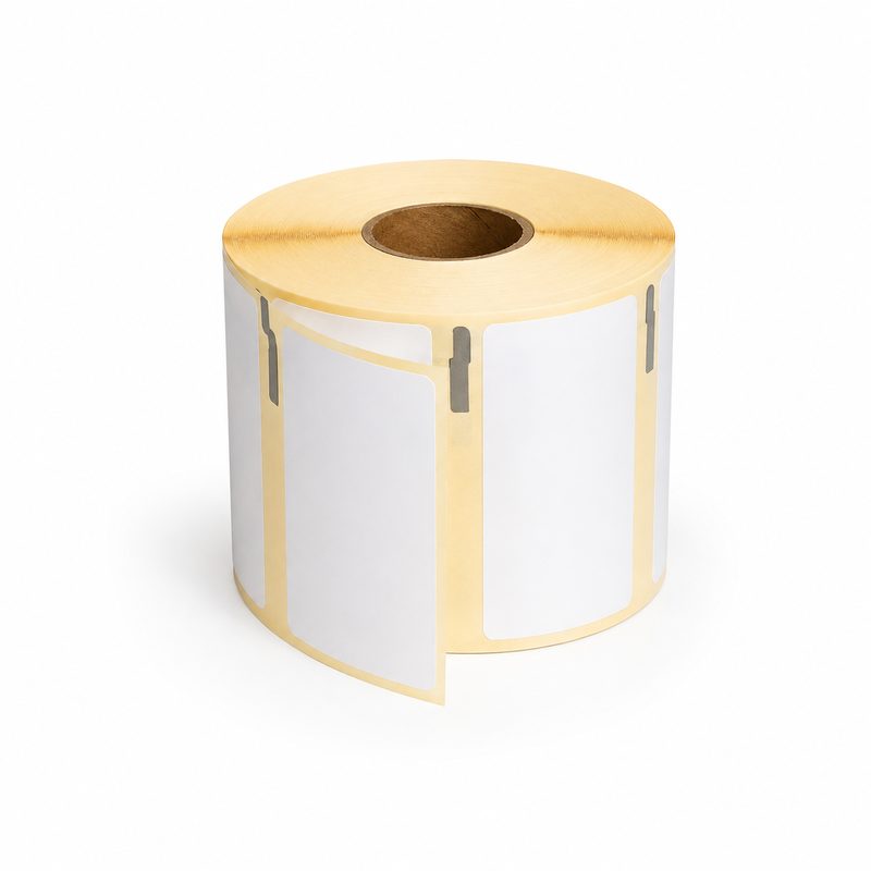 Dymo-etiketter, PP Durable, 57x32 mm, 800 st/rulle