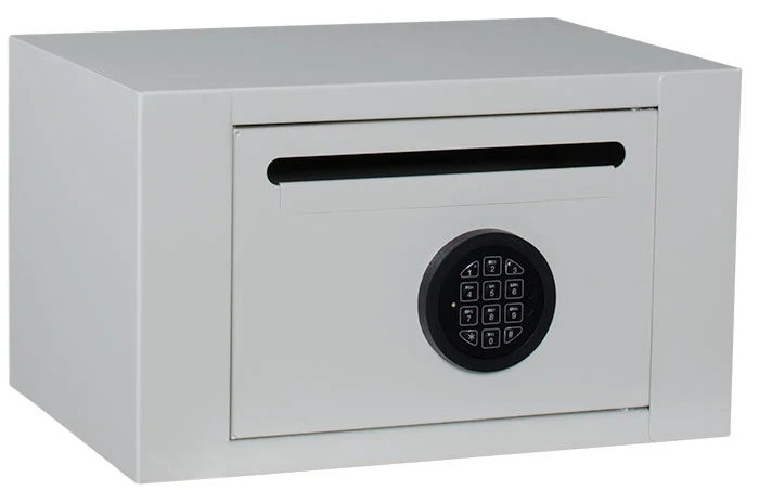 Litet deponeringsskåp, Nyckellås eller elkodlås, DEP250