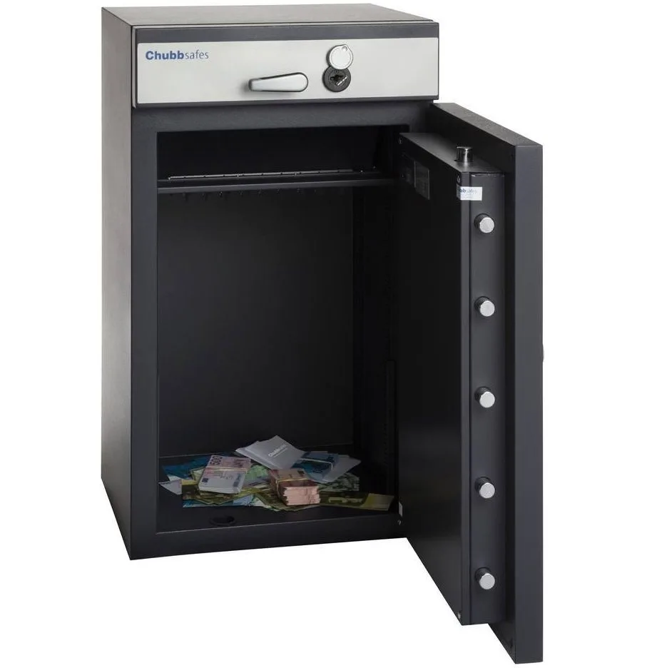 Deponeringsskåp, Inbrottsklassat, EN-1143-2, Grade II, Låsbart inkast, DEPO DT-150