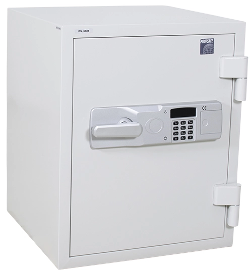 Brandsäkert dokumentskåp, Elkodlås, 6 pärmar, 90P, DS-670E