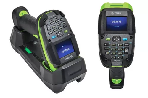 Trådlös streckodsläsare med tangentbord, 2D, Ruggad, Bluetooth, Zebra DS3678-KD
