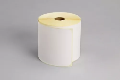 Transportetiketter för däck, Rulle, Perf, DHL/Postnord, 105x220Ø40 mm, 300 st/rulle