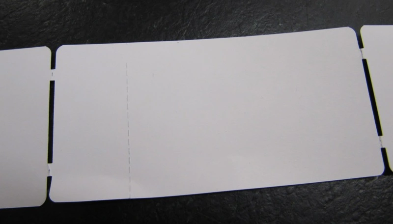 Biljett-tag, Vikark, DT, 54x110 mm, 3000 st