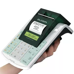 Kassaapparat, inkl. kontrollenhet, Elcom Euro-50TE Mini