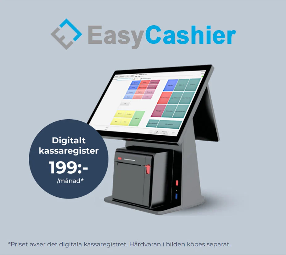 EasyCashier, Kassaprogram för salong och butik