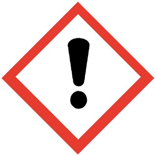 Faropiktogram på rulle, Farosymbol, Skadliga produkter