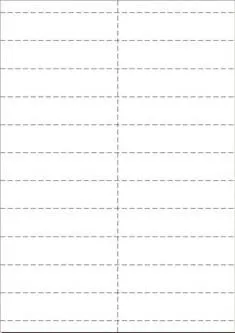 Hyllkantsetiketter, A4-laserark, Perforerade, 105x25,4 mm, 11000 st/förpackning