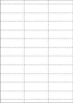 Hyllkantsetiketter, A4-laserark, Perforerade, 70x25,4 mm, 16500 st/förpackning