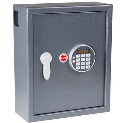 Nyckelskåp, Elkodlås, Nyckelinkast, 48 krokar, ENK 48