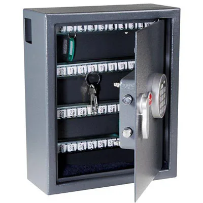 Nyckelskåp, Elkodlås, Nyckelinkast, 48 krokar, ENK 48