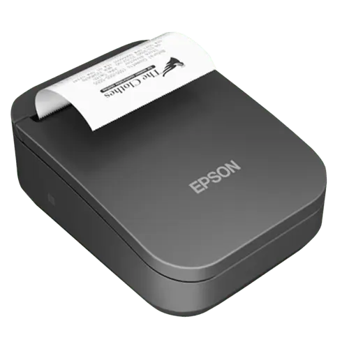 Trådlös kvittoskrivare, 80 mm, Batteridriven, Bluetooth, WiFi, Epson TM-P80II