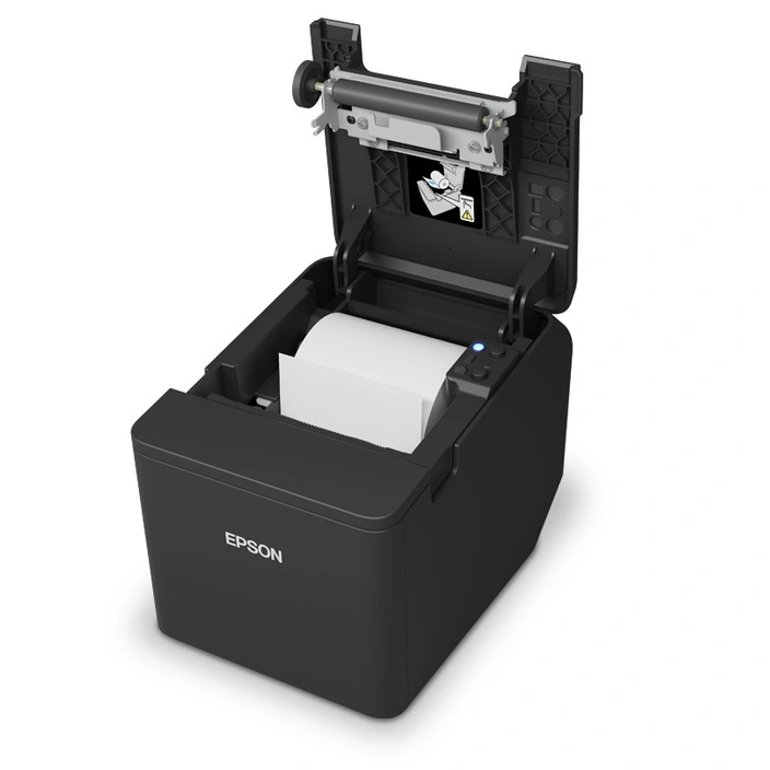 Kvittoskrivare, USB, LAN, RS232, Epson TM-T20IV