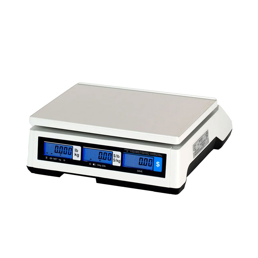 Prisuträknande butiksvåg, CAS ER JR