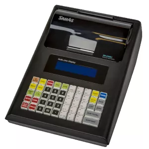 Batteridriven kassa, inkl. kontrollenhet, Sam4s ER-230EJ