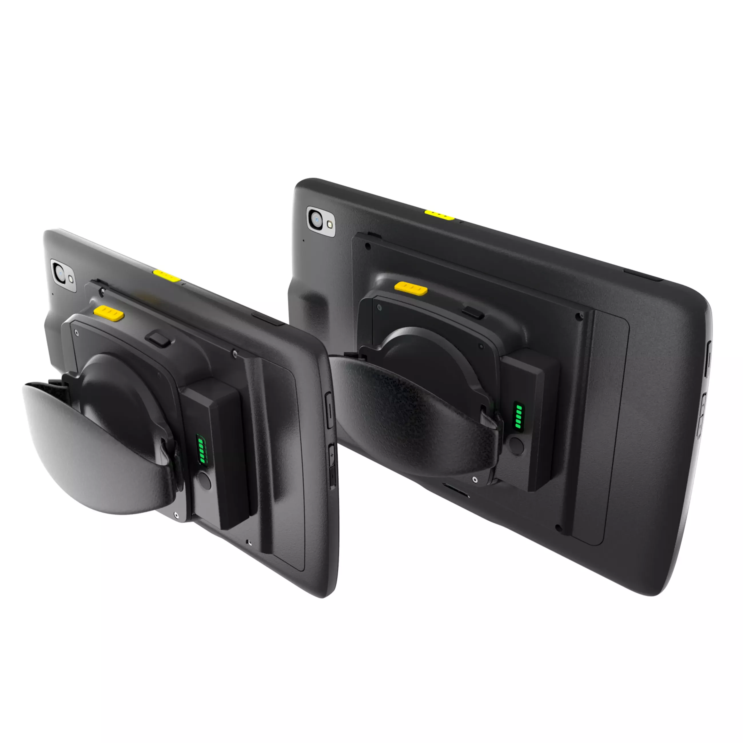 Expanderat batterilock med roterande handspänne, scannerknapp, Zebra 10" ET40 & ET45