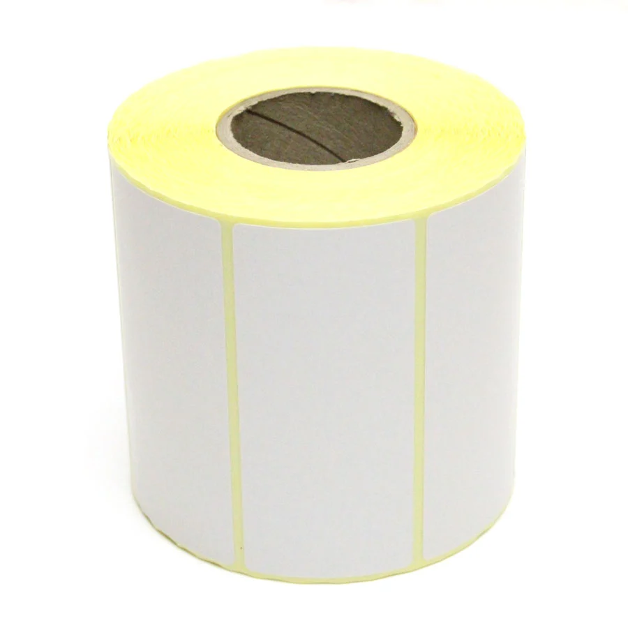 Etiketter, Rulle, Perf, DT, 90x40Ø40 mm, 1000 st/rulle