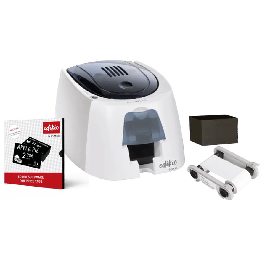 Kortskrivare för utskrift av plastkort, Evolis Edikio Access Kit