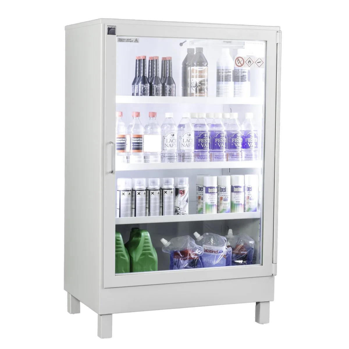 Brandavskiljande skåp, Brandskåp, 180 flaskor, SP 2369 klass I (version 6), FF1400