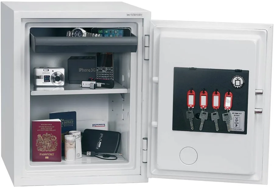 Kassaskåp, Brandsäkert, Låda, 5 pärmar, 60P, FS1273