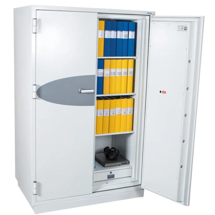 Dokumentskåp, Brandsäkert, Dubbeldörrar, 100 pärmar, 120P, FS1903