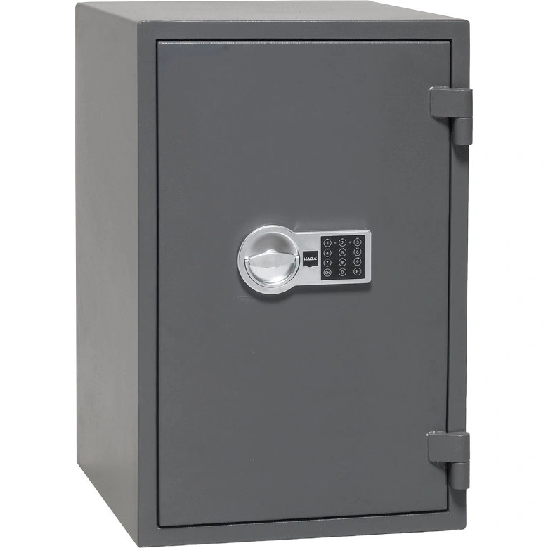 Kassaskåp med elkodlås eller nyckellås, Stöldskyddsklassat, EN-14450 S2, Brandklassat, 60P, FSB-67E