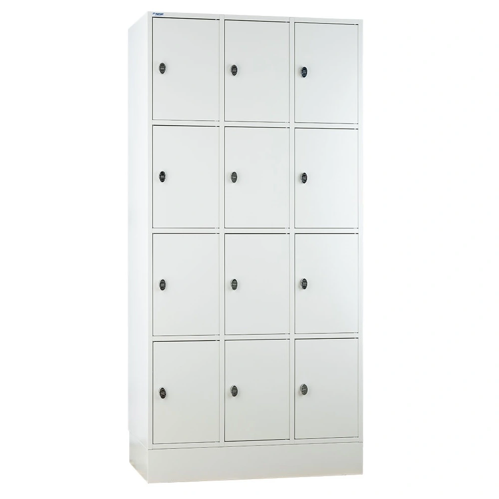 Förvaringsskåp, Klädskåp, Helsvetsat, 12 fack, FSP-34