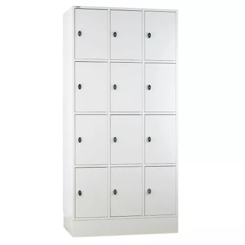 Förvaringsskåp, Klädskåp, Helsvetsat, 12 fack, FSP-34