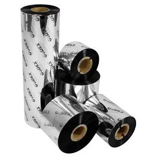 Termotransferband, Godex GRS945, Harts (resin), 110 mm x 300 m Ø 25,4 mm