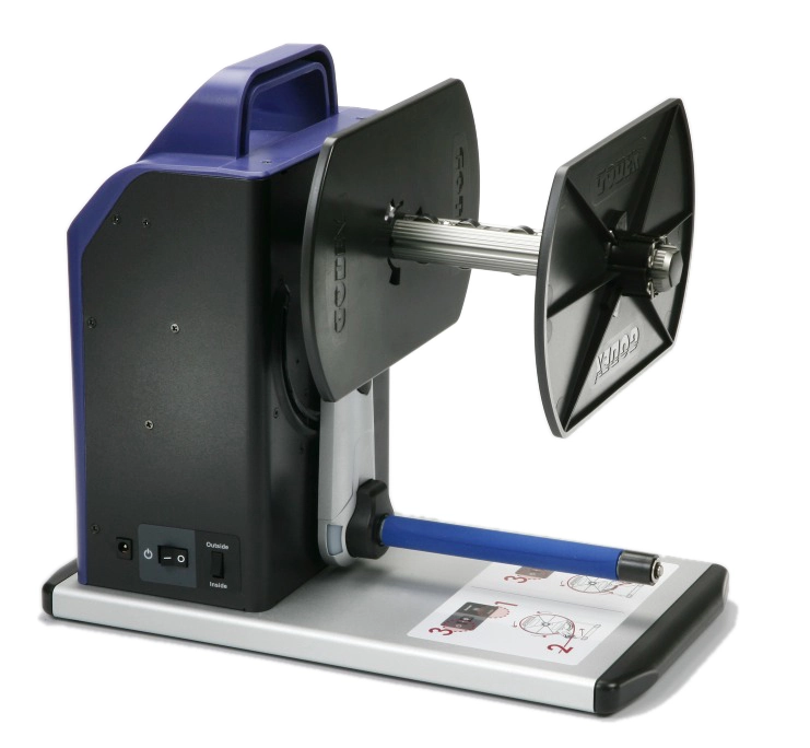 Extern etikettupprullare för Godex etikettskrivare