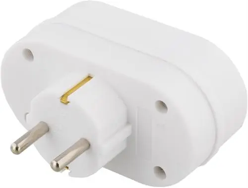 Grenkontakt med 2 uttag