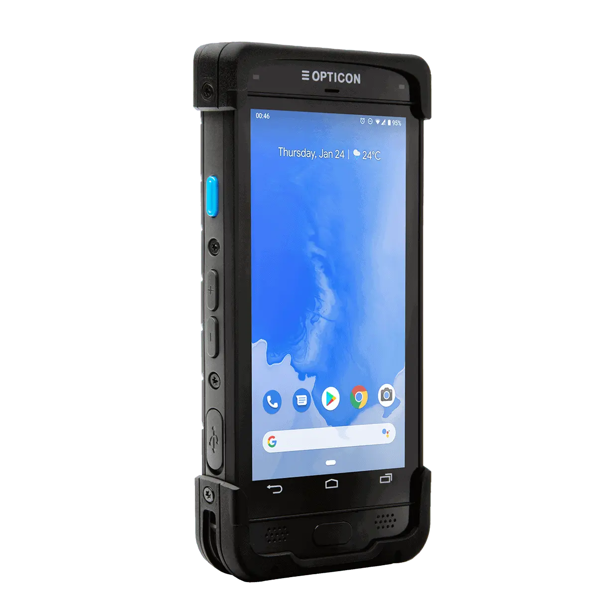 Stöttålig handdator, Scanner & kamera, 4G, GPS, WiFi, Opticon H-33