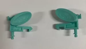 Plasthake och knapp för lock, Godex DT4X etikettskrivare