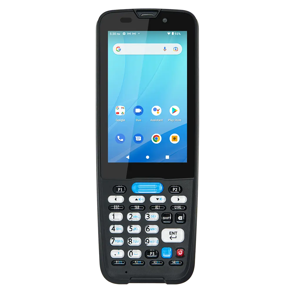 Handdator med knappsats, Scanner + kamera, OCR, Bluetooth, 4G, WiFi, 5200 mAh, Unitech HT330