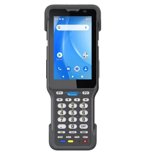 Handdator med tangentbord, WiFi, Bluetooth, GPS, Android 10, 6700 mAh, Long Range-scanner, Unitech HT730