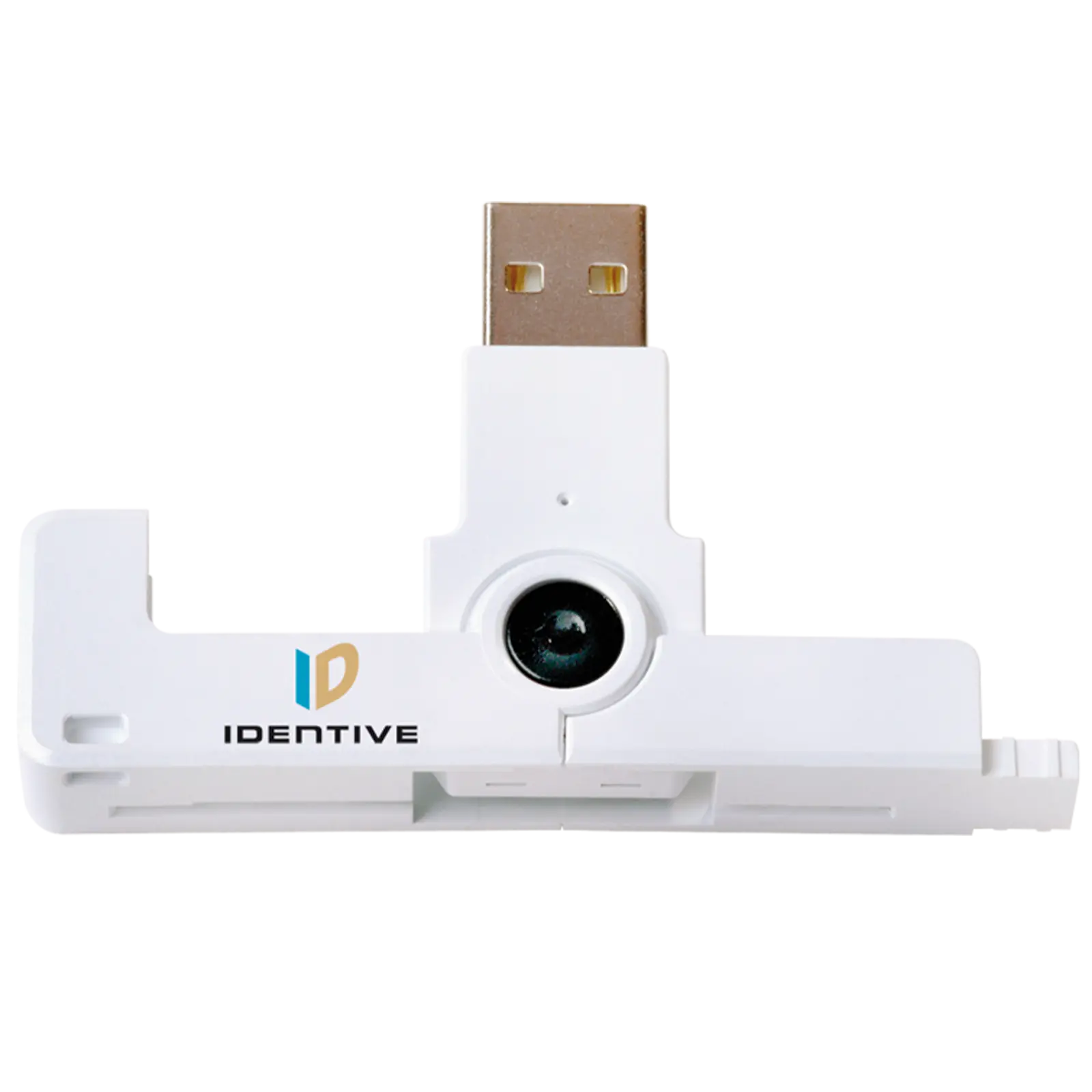 Smart card reader, USB A, Identiv uTrust SCR3500 - vit färg