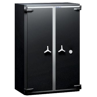 Värdeskåp med dubbeldörrar, Inbrottsklassat, Grade III, Brandklassat, 60P, III-EX-910