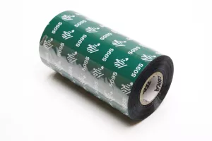 Termotransferband, Zebra 5095, Harts (resin), 110 mm x 300 m Ø 25,4 mm