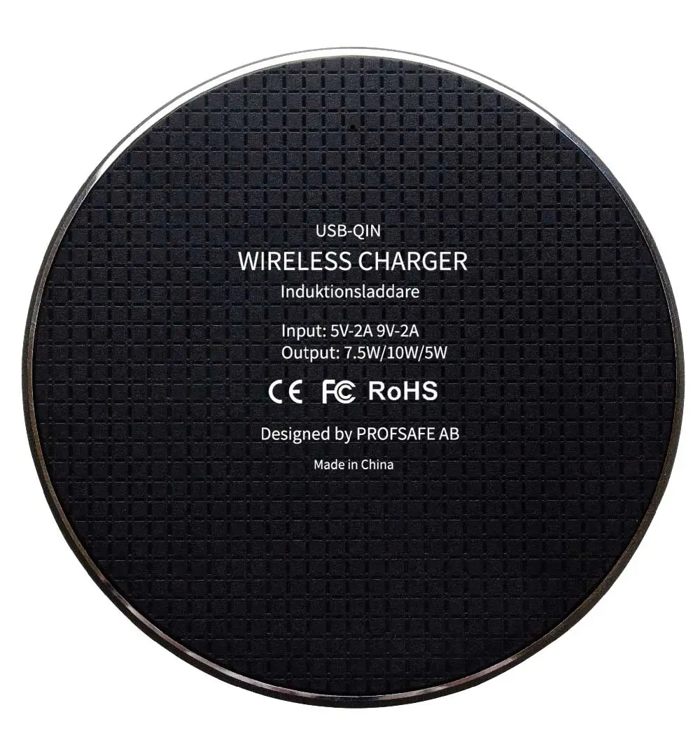 Induktionsplatta till trådlös laddning, exkl. kabel