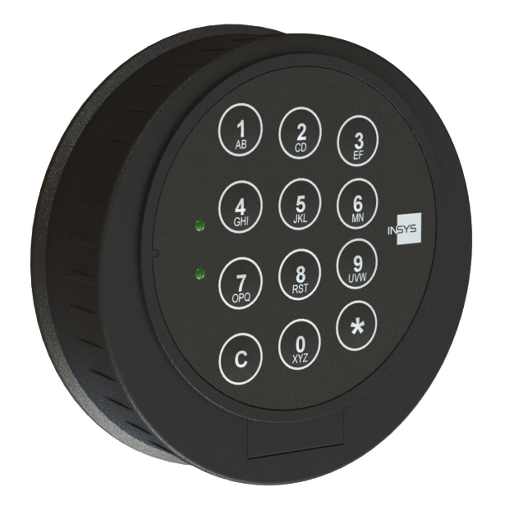 Elektroniskt kodlås, 1+1 koder, Combilock Simplex 200, Level 5