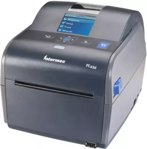 Etikettskrivare med display, DT, USB, LAN, Honeywell PC43d