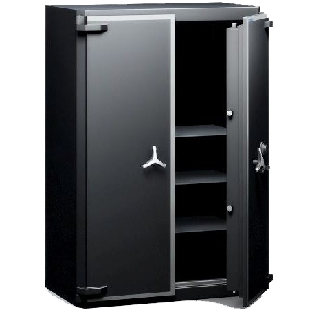 Värdeskåp med dubbeldörrar, Inbrottsklassat, Grade IV, Brandklassat, 60P, IV-EX-910