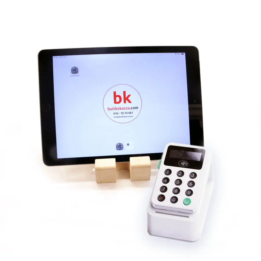 Hyra, iZettle-paket, iPad och kortläsare för Zettle