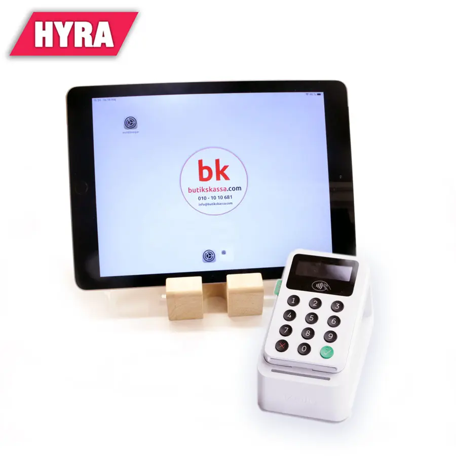 Hyra, iZettle-paket, iPad och kortläsare för Zettle