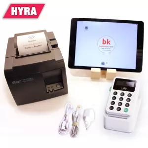 Hyra iZettle-paket, iPad, kvittoskrivare och kortläsare