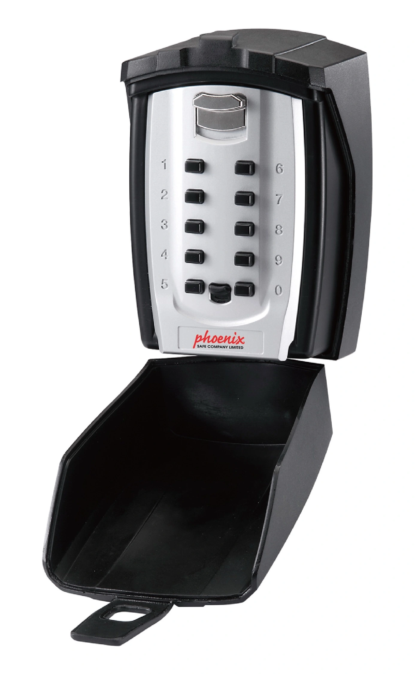 Tålig nyckelgömma med kodlås, Kraftigt gjutgods, KS3