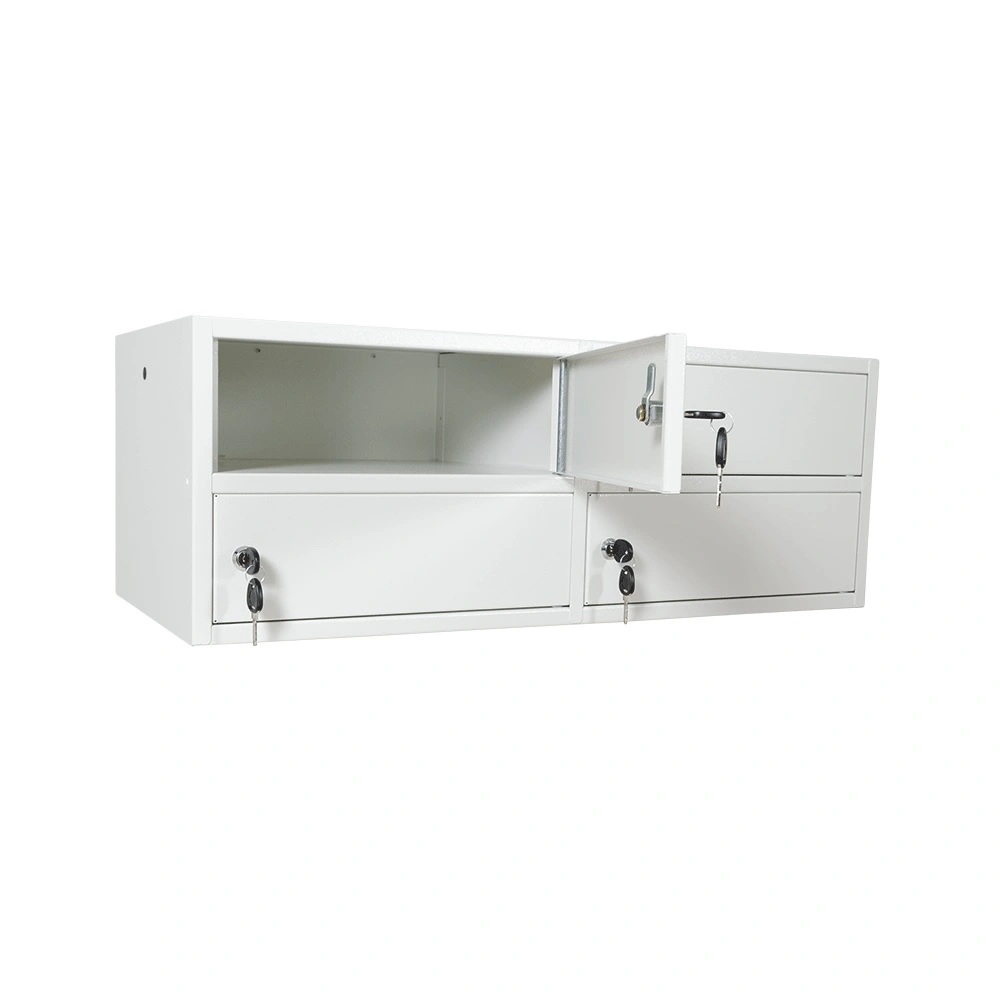 Modul med 4 låsbara fack