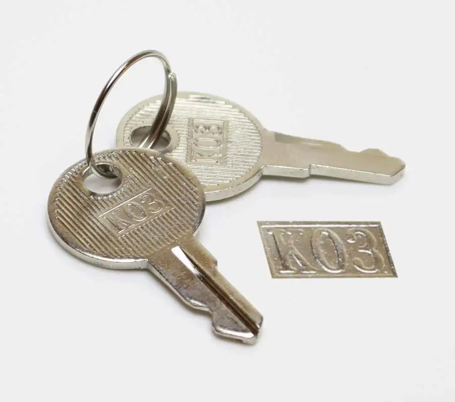 Extranyckel till Metapace K-2 kassalåda