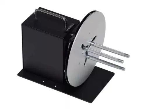 Upprullare (rewinder) för etikettskrivare, Rulla upp egna etikettrullar, Labelmate MC-11