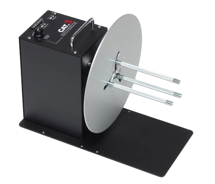 Extern upprullare för etikettskrivare (rewinder), Rulla upp egna etikettrullar, Labelmate CAT-3-ACH